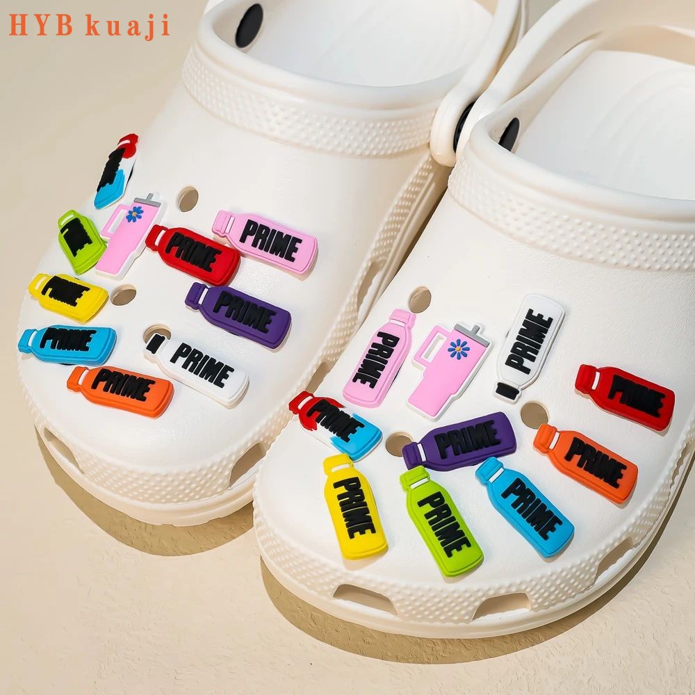 HYBkuaji PRIME cro c shoe charms wholesale shoes decorations shoe clips pvc buckles for shoes Hot selling