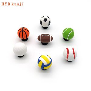 HYBkuaji sport bal super 3D cro c schoen charmes groothandel pvc gespen voor schoenen decoraties accessoires basketbal voetbal