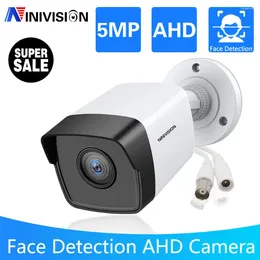 Hybride 6-en-1 TVI CVI AHD 5MP DVR CVBS CCTV capteur de caméra analogique intérieur extérieur pour système domestique XMEYE BNC