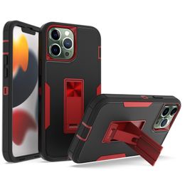 Hybrid Armor Invisible Bracket Phone Cases Pour Motorola G Stylus 5G 2021 Durable Defender Antichoc En Caoutchouc De Protection Mobile Couverture Arrière D1