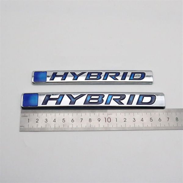 Emblème hybride autocollant décoration de carrosserie plaque signalétique Auto Logo Badge décalcomanie pour Honda Accord Hyundai Toyota Lexus306A
