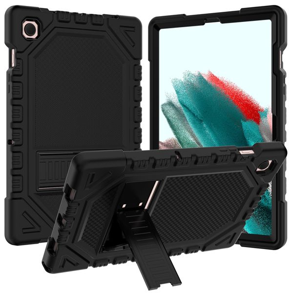 Étuis de robot antichoc robustes de qualité militaire hybride pour tout le corps Support robuste pour enfants pour iPad 10.2 Mini 6 Mini6 Samsung Tab A8 10.5 X200 X205 A7 Lite T220