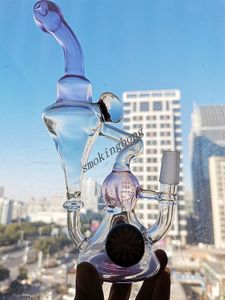 7,8 pouces fumer pipe verre bongs d'eau chicha narguilés bécher dab recycleur capiteux plates-formes pétrolières avec 14mm banger