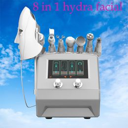 Máquina de dermoabrasión por hidra 8 en 1, máquina Facial de hidra, eliminación de espinillas de nariz, cuidado Facial, limpieza de la piel, tratamiento para estiramiento Facial y acné