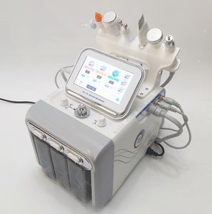 Hydra Dermabrasie RF Face Lift Ultrasone Huid Scrubber Cold Hamer Zuurstof Spray 6 in 1 Aqua Gezichtsreinigingsmachine