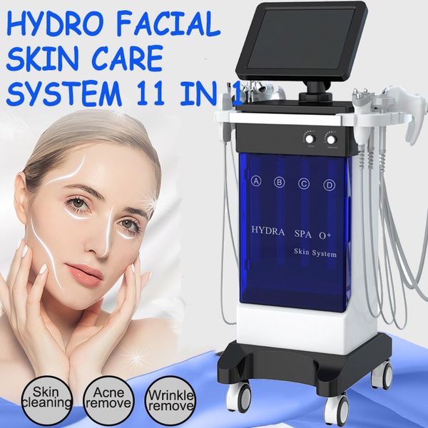 Hydra Microdermoabrasión Hydro Facial Water Peel Cuidado de la piel Limpieza facial BIO RF Face Fifting Light Máquinas LED para uso doméstico