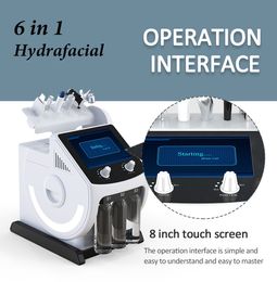Hydra Oxygen Spa Máquina facial Máquina de cuidado facial Micro Dermabrasión Máquina de limpieza de la cara Aqua Peeling