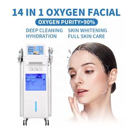 hydra facials diamant aqua peel microdermabrassion hydra machine faciale avec LED PDT SPA Facial Oxygen Jet Peel Machine