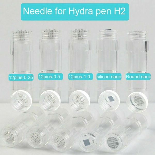 Hydra Needles 3ml Cartucho de agujas contenidas Hydrapen H2 Microneedling Mesoterapia Derma Roller demer pen