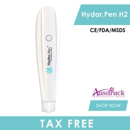 Hydra Pen H2 Suero sin cable Derma Pen Microneedling Deramen Hydrapen con suero de pintura automática Sello de Derma