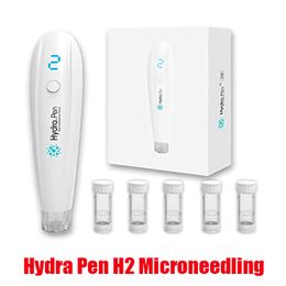Hydra pen H2 Microneedling Dermapen Automatische Infusion Serum Applicator Medische Clinics Dr. Mico Needle Aqua Moisture Kit met 2 stks Naalden