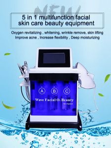 Hydra Water Facial Skin Care Machine Dermabrasion Face Deep Cleaning Oxygen Sprayer Hydrate PDT LED Biopolor Radio Frequency Equipment Lifting And Tightening