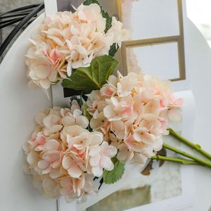 Hydrangea Flowers Home Decoratie Festival Wedding Party Decor Hydrangea Woonkamer Pot Plants Simulatie Bouquet Supplies BH6694 WYL