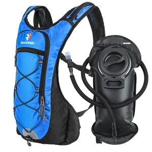 Hydratatiewiel Hydratatiepakket Lichtgewicht Hydratatie Backpack Waterdicht dagpakket met 2L BPA gratis waterblaas buiten sportuitrusting voor running 230404