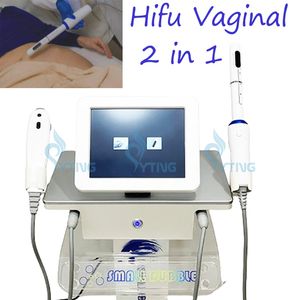 HIFU Vaginale Aanscherping Machine 2 in 1 Professionele Vaginale Verjonging Apparaat Face Lift Body Afslanken Vagina Care Behandeling