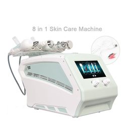 Hydrodermabrasion Nettoyage en profondeur Dermabrasion Élimination des points noirs Peeling de la peau Soins du visage Beauté Machine Ultrasons RF Oxygène Pulvérisateur Hydra Salon Spa Utilisation à domicile