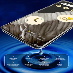 Film d'hydrogel pour Google Pixel 7 Pro Screen Protector Pixel7 Pro transparent Soft Film Pixel 7pro Pixel7pro Smartphone incurvé Couvercle complet Hidrogel Pixel 6 Pro 7 6a Not Glass