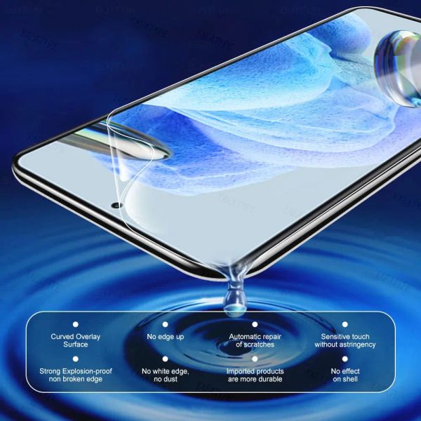 Protecteur d'écran de film d'hydrogel pour Xiaomi Redmi 12 12c 10c 10a 11 10 A 12 C Prime 2022 Soft Protective Cover Gel Radmi