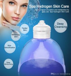 Hydrogen Oxygen Mask PDT LED Light Therapy Pon Máquina de cuidado de la piel facial Belleza Anti -envejecimiento de la eliminación de arrugas de la potherapy7976463