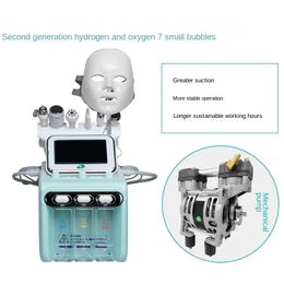 Waterstofzuurstof RF-schoonheidsapparaat - Mee-eterzuiging, reiniging, hydratatie, LED-lichtspectrummasker, gezichtsschoonheidsinstrument