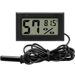 Hygrometer vocht temperatuur meter reptiel aquarium thermometers digitale lcd lcd indoor buitvochtigheid meters meters voor tank