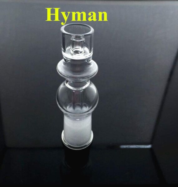 Hyman E clavo Pureza Domeless Cuarzo E clavo Hombre Mujer apto para calentadores de bobina de 16 mm 20 mm También vende cuarzo Banger Domeless Nail Male6975906