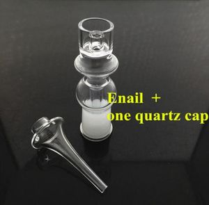 Hyman Rigs Purity Domeless Clavo de cuarzo Macho Hembra Ajuste 16 mm 20 mm Calentador de bobina de clavo Clavo Banger de cuarzo Sin domo Para plataforma DAB 31955699650485