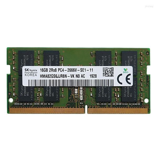 Hynix Ddr4 16 Go 2666 RAM SODIMM 2Rx8 PC4-2666V-SE1-11 Mémoire pour ordinateur portable 1,2 V