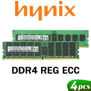 Hynix DDR4 Ram 8GB 16GB 32GB 64GB PC4 213Hz 2400MHz 2666MHZ 2400T of 2133P 2666V 3200 ECC REG Servergeheugenondersteuning X99 240314