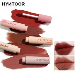 HYNTOOR Zwart Konijn Macaron Lip Modder Spiegel Lip Glazuur Niche Merk Lipstick 240327