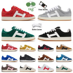 Campus Zapatos Mujeres Hombres 00s Platform Designer Shoes Low Vintage Cream White Black Red Beige Pink Green Gum Sneakers Trainers