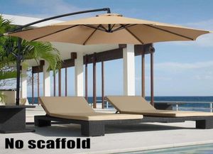 hyzthstore Sombrilla de 2M, sombrilla para Patio, cubierta para sombrilla para patio, piscina, pérgola de playa, toldo impermeable para jardín al aire libre Sun1905658