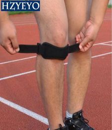 Hzyeyo 2 Stuks Verstelbare Kniebeschermers Brace Knie Patella Mouw Wrap Cap Stabilisator Sport Ademend ProtectionH10235004352