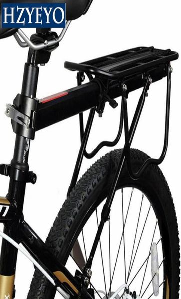 Hzyeyo Cestas de bicicletas Cortero para bicicletas Carrier de 25 kg de carga trasera de carga trasera MTB Ciclismo Ciclismo Soporte de bolsas de asiento de seguridad para 1520039 B3031676