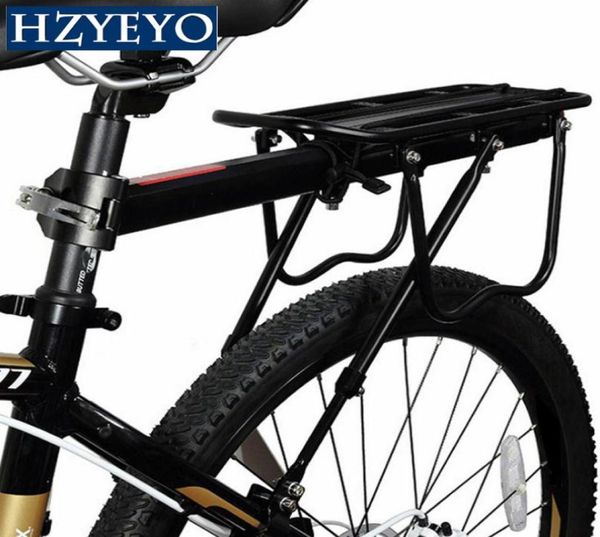 Hzyeyo Cestas de bicicletas Cortero para bicicletas Carrier de 25 kg de carga trasera de carga trasera MTB Ciclismo Ciclismo Soporte de bolsas de asiento de sillín para 1520039 B4809221