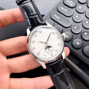 I-100 Montre de Luxe Mens Horloges 40/42 / 44mm Mechanische Beweging Fijne Stalen Case Rubber Strap Luxe Horloge Horloges