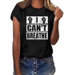 Ik kan niet ademen Zwart Live Steed Slogan Tee Gelijkheid Menselijke rechten Vintage Cool Grunge Casual Unisex Mannen Vrouwen T-shirt 210518