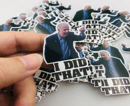 I DID THAT 100 stuks VS president Biden stickers nonrandom voor auto fiets bagage sticker laptop skateboard motor waterfles Snowb7376409