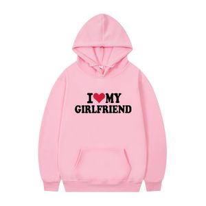 Ik hou van mijn vriend bedrukte hoodie sweatshirt gotische winterpullover lange mouwen heren en dames sweatshirt vrije tijd sportbroek nr. 4SPS