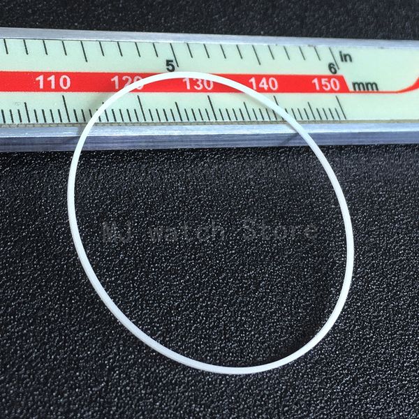 Joint blanc-ring White 0,4 mm d'épaisseur 0,85 mm de haut 26-35,5 mm de diamètre étanche étanche joint pour les joints en cristal avant outil de réparation de montre