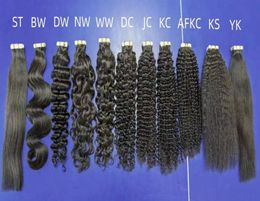 Ik Tip Human Hair Extensions Microlinks Voor Zwarte Vrouwen Diep Krullend Wave Tape Haar 100 Strengen Lot5906082