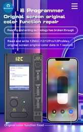 I2C i6 Face ID Intelligent Programador para iPhone 6-13 Pro Max LCD Pantalla original Batería de color Batería de huellas de huellas de huellas de huellas de huella de matriz de reparación