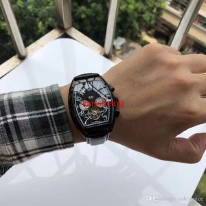 I3 Reloj casual Relojes para hombres Reloj mecánico automático Top Números grandes Dial Calendario Pantalla Correa de cuero Los mejores relojes de pulsera de regalo