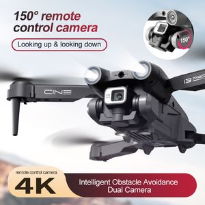 i3 PRO Drone 4k dubbele camera Opvouwbare quadcopter Lange afstand Smart Volg obstakels vermijden FPV Drone i3 Pro
