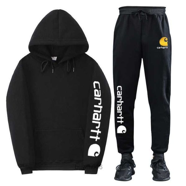 I4LD 2023 Automne Hiver Sweats à capuche de mode pour hommes et femmes North American High Street Brand Carharthoodie Pull de loisirs Ensemble personnalisé