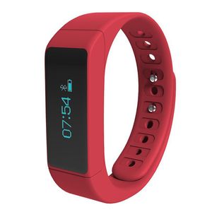 Bracelet Smart Bluetooth 4.0 ID de l'appelant Message Rappel de la montre Smart Watch Fitness Tracker Passomètre Moniteur Sommet Smart Wrsitwatch