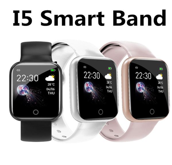 I5 Smart Watch Welpbands Smartwatch Sleep Tracker Sport Band Heart Band Passómetro de oxígeno Passómetro Pasos impermeables Android Hembras W7973392