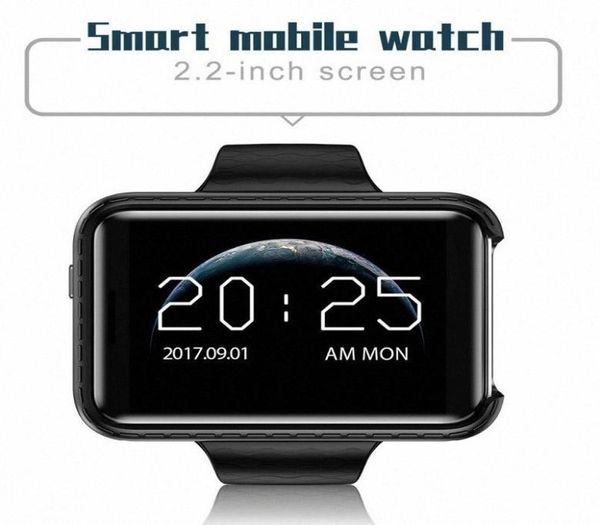 I5S Smart Mobile Watch MP3 MP4 Player Remote Control Sleep Monitor Monitor Camera GSM SIM Smartwatch pour iOS Android PK DM98 RET9425334