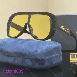 I6eu Zonnebril Geometrie Designer Masker voor Dames Heren Luxe Eyewaer Strandbril Senior Bril Uv400 Brillen Frame Vintage Metaal Jumbo Sun Gl