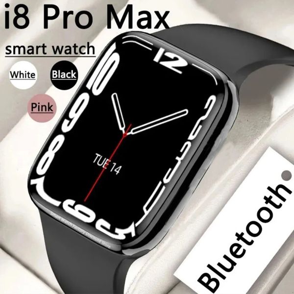 I8 Pro Max Smartwatch hommes femmes Bluetooth appel mode multicadran Fitness Tracker calculatrice caméra à distance montres intelligentes 8 2024
